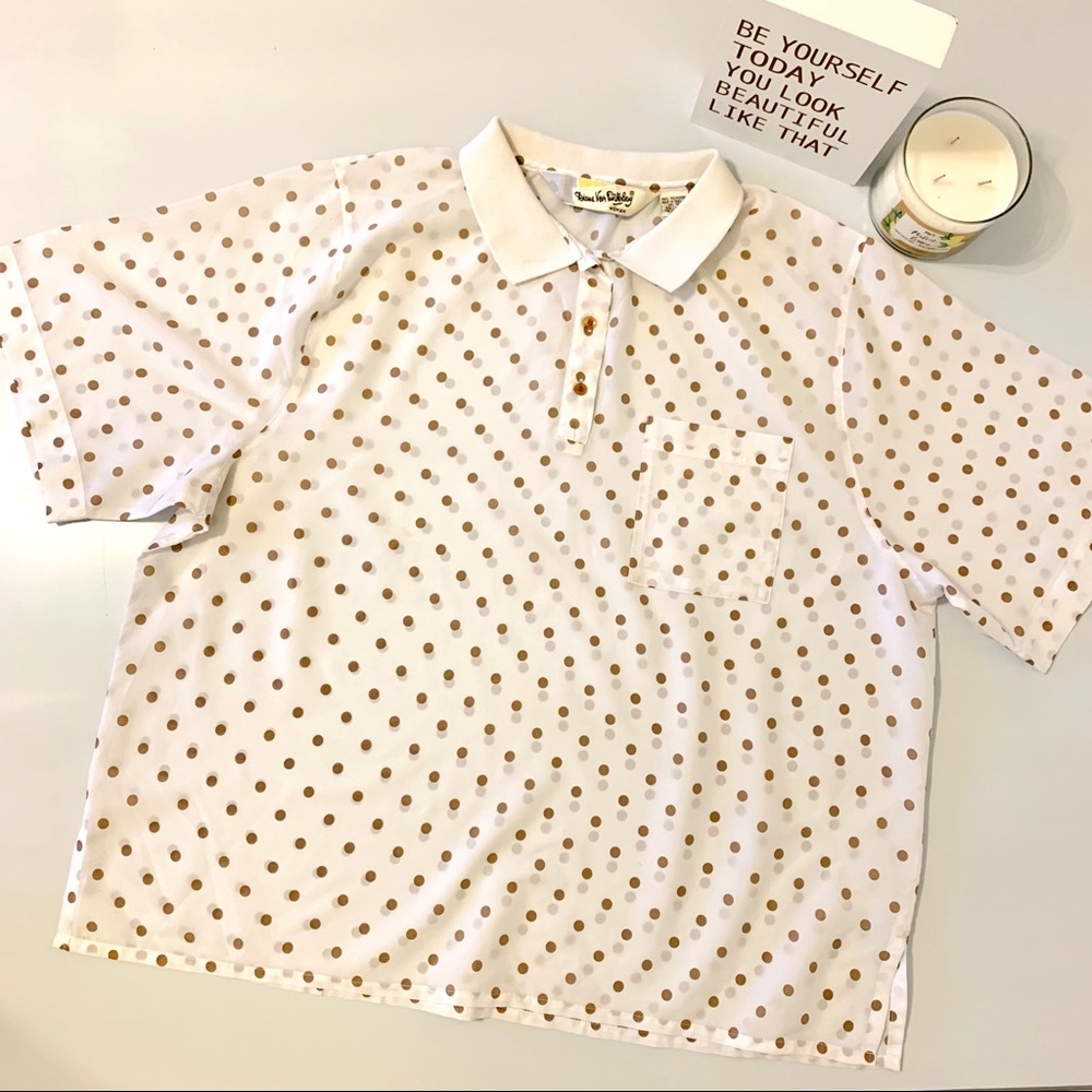 SOLD Vintage Diane Von Furstenburg polo shirt